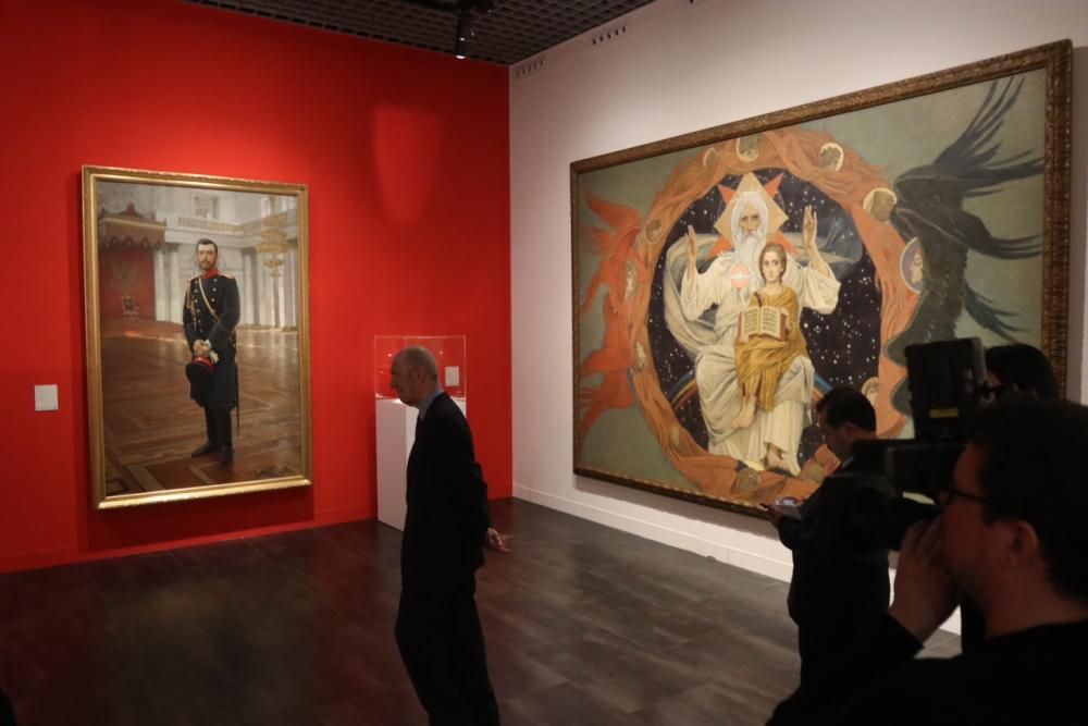 La exposición anual dedicada a la dinastía Románov permanecerá instalada en el Museo Ruso hasta enero de 2018, mientras que la temporal de Kandinsky estará abierta hasta julio