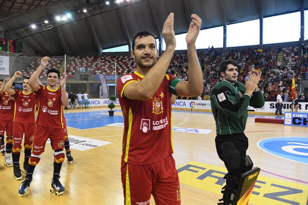 España gana el Europeo de Hockey en A Coruña