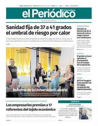 Consulta la portada correspondiente al día 6 de junio de 2026