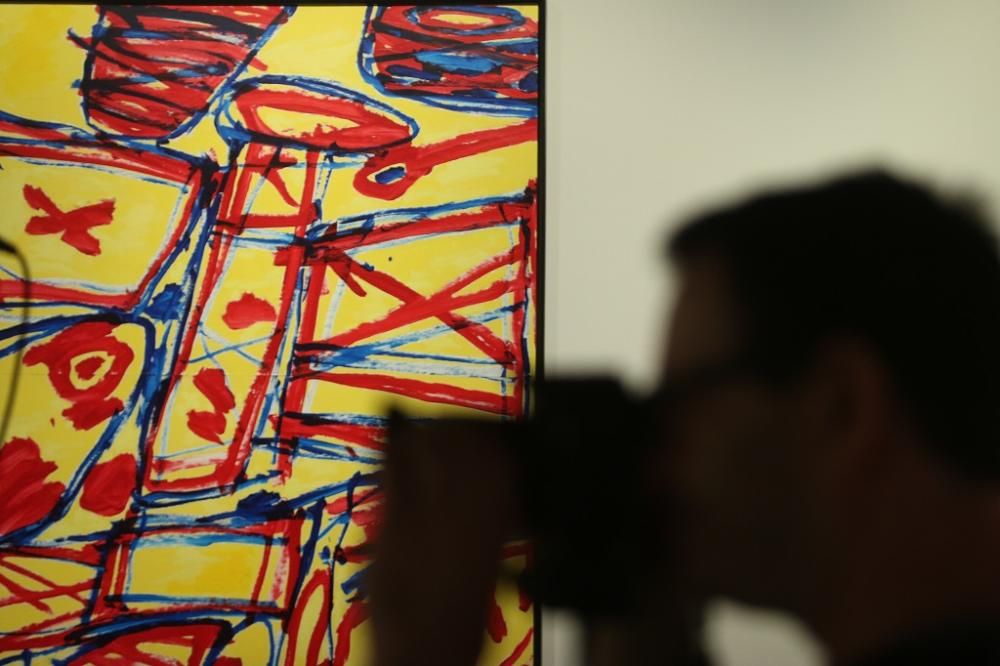 Exposición de Jean Dubuffet en el Centre Pompidou.