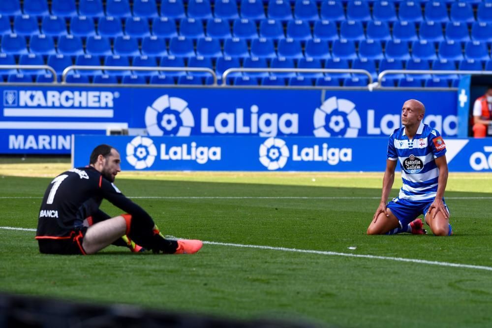 El Dépor rescata un punto ante el Rayo: 3-3