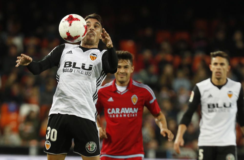 Valencia - Zaragoza, en imágenes