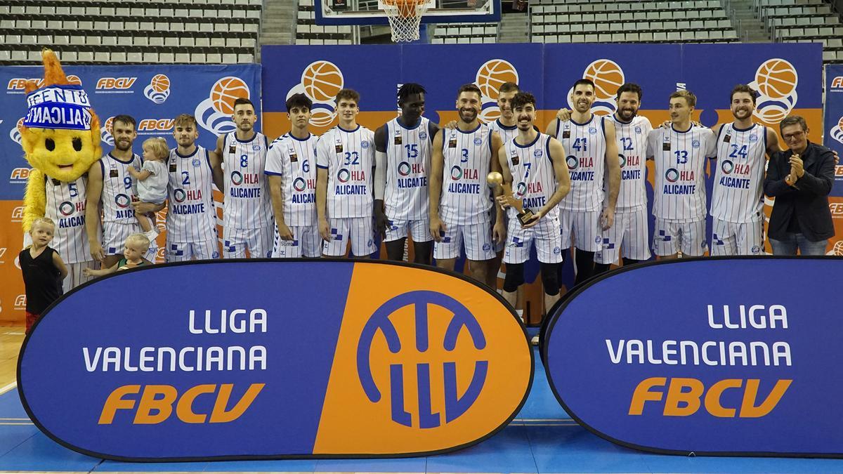 HLA Alicante levantó de nuevo el trofeo de campeón de la Lliga Valenciana Oro 2022 después de derrotar a TAU Castelló por 79-70.