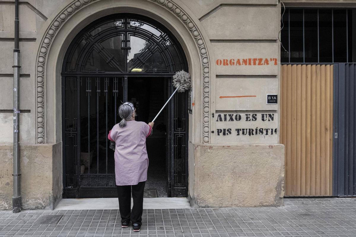 L’INE detecta una baixada de 50.000 pisos turístics  en sis mesos