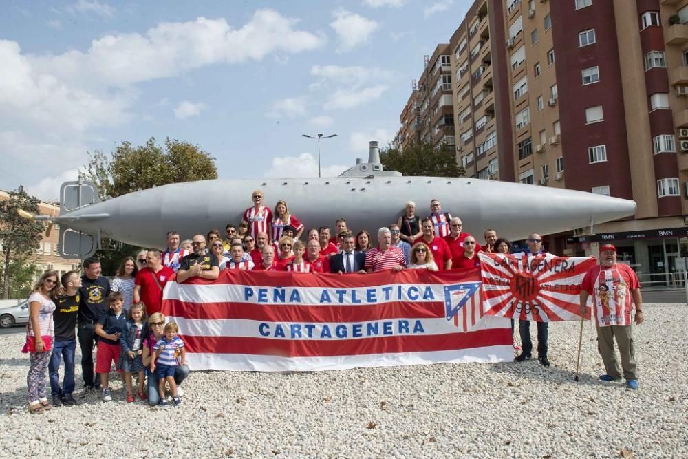 Encuentro de peñas del Atlético de Madrid