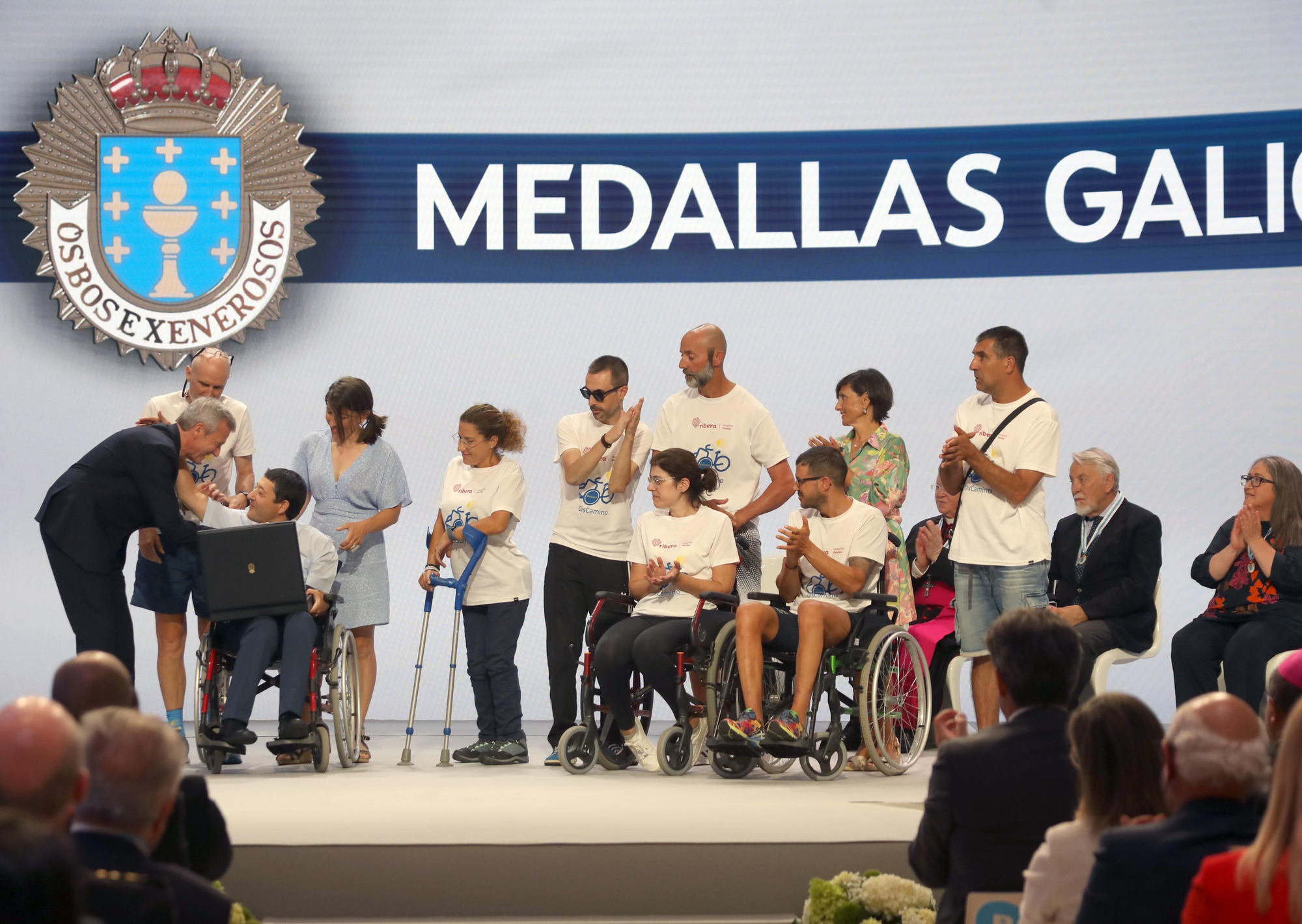 Acto de entrega de las Medallas de Galicia 2022