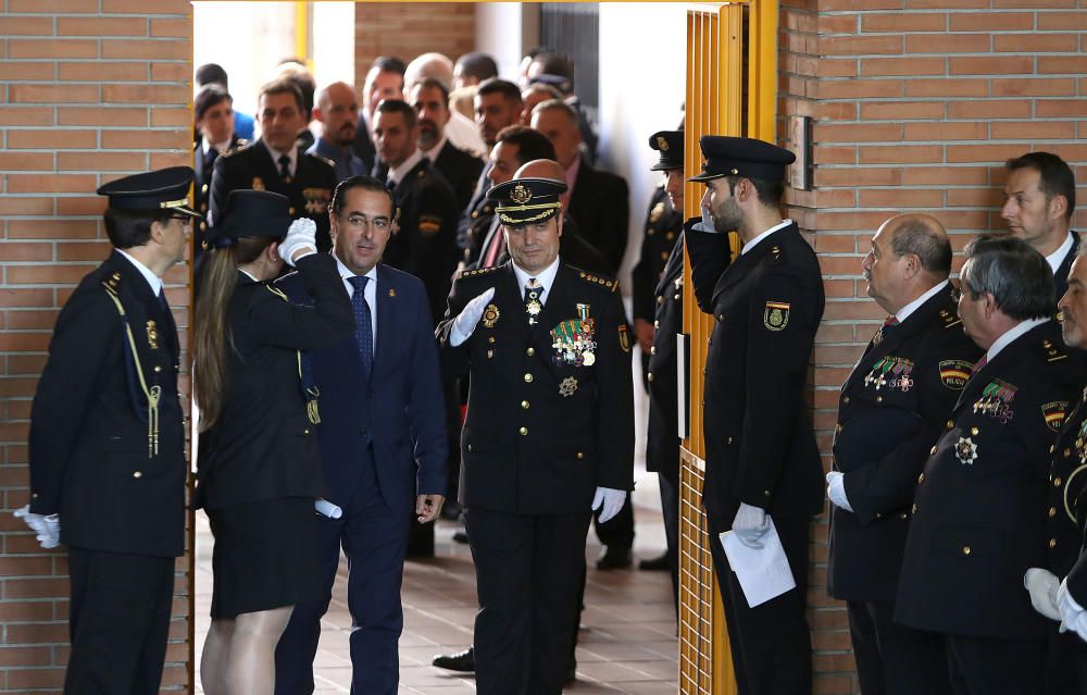 El subdelegado del Gobierno, Miguel Briones, ha presidido el acto y ha centrado gran parte de su discurso al desafío independentista en Cataluña.