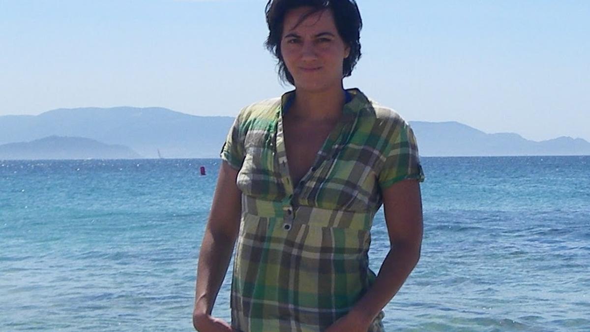 La poeta Ariadna G. García, autora del poemario 'Adamar'.