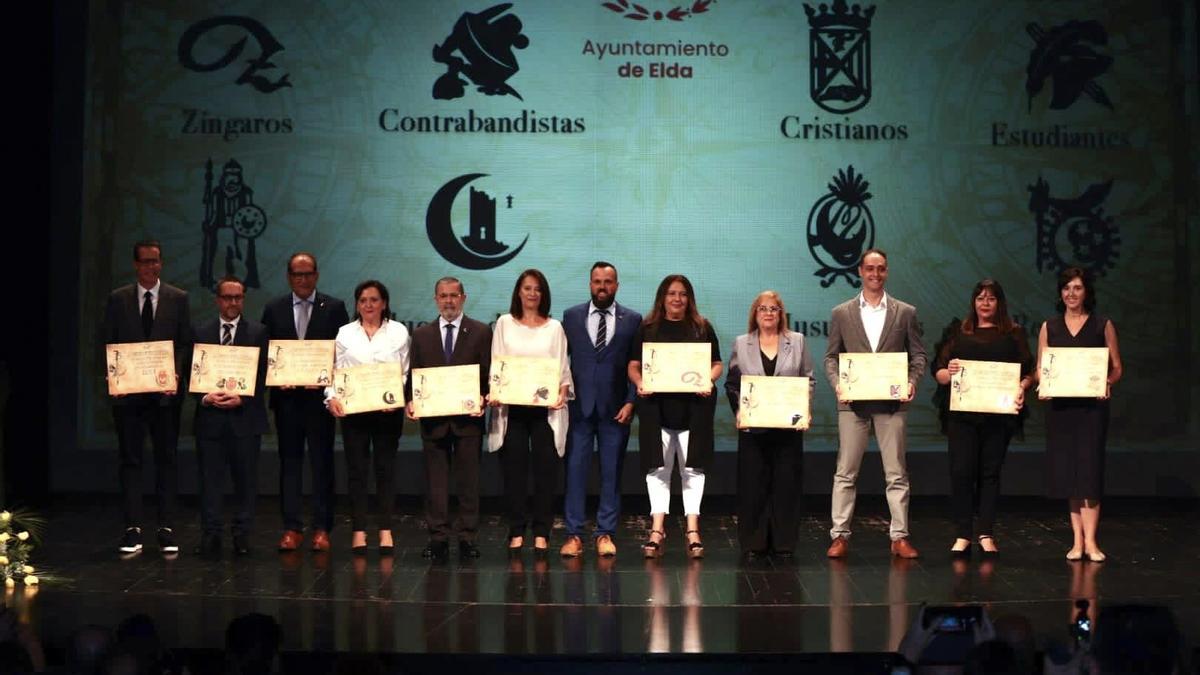 La gala del 75 aniversario de los Piratas de Elda celebrada este fin de semana en el Teatro Castelar.