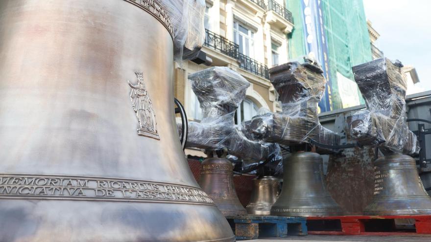 Las campanas de Santa Catalina ya están restauradas