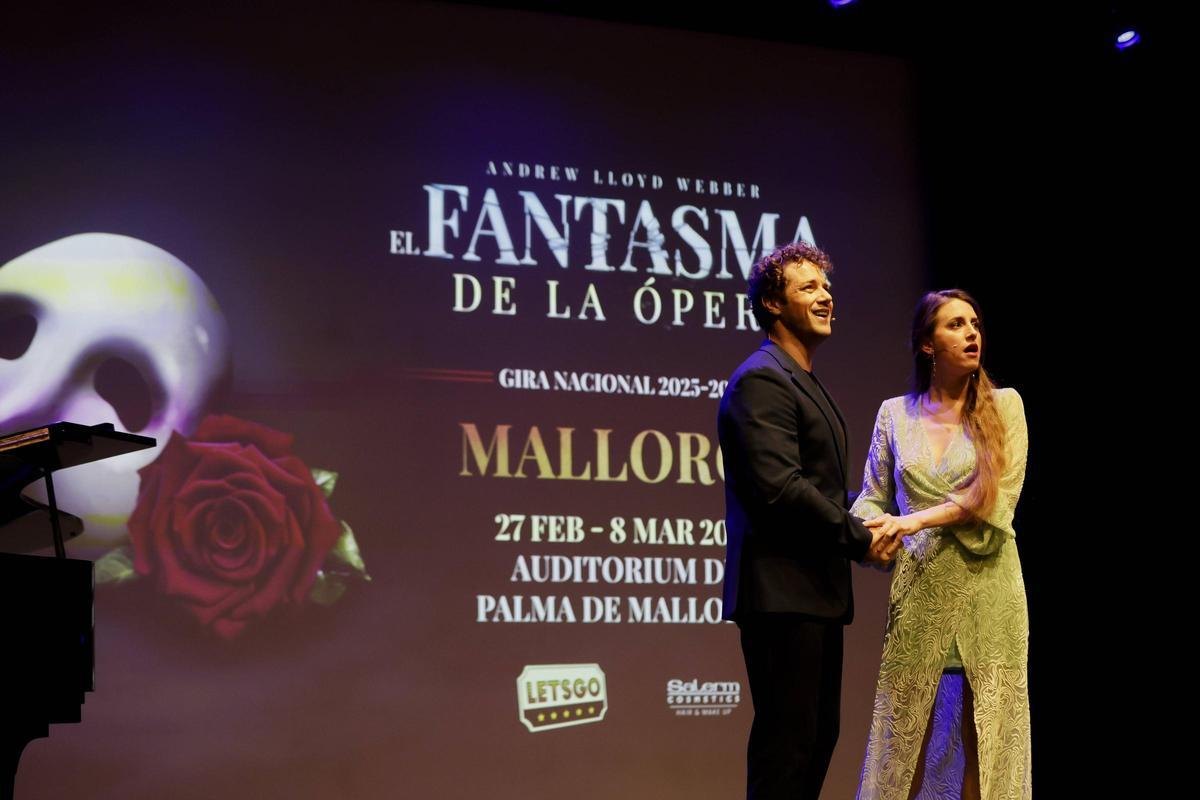 'El fantasma de la ópera' se instala en el Auditorium de Palma