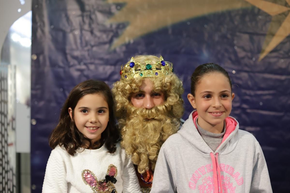 Fotos con los Reyes Magos realizadas el 3 de enero de 2018