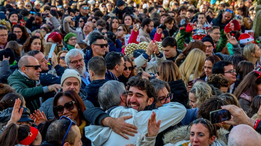 Las fotos de las campanadas anticipadas en Vilagarcía 2025