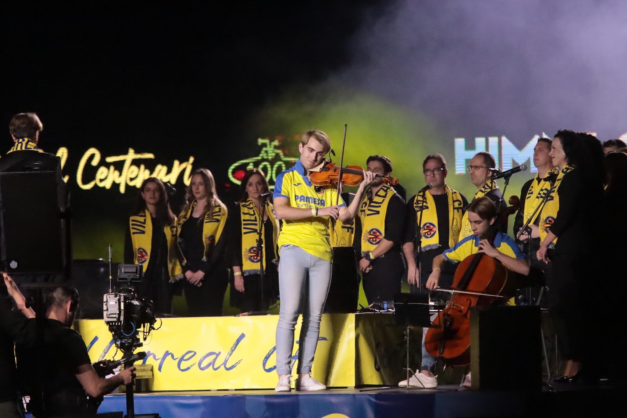 Las mejores imágenes de la fiesta del Centenario del Villarreal