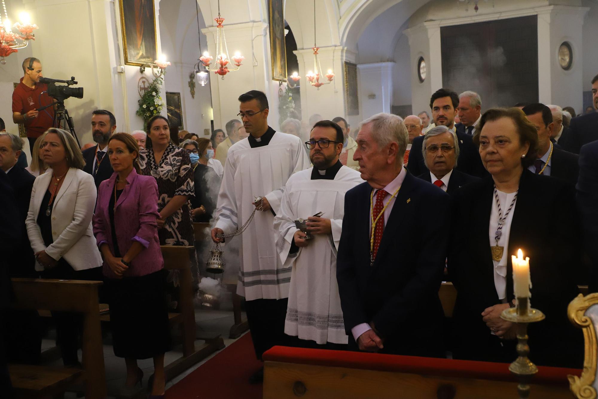 Festividad de San Rafael en la iglesia del Juramento