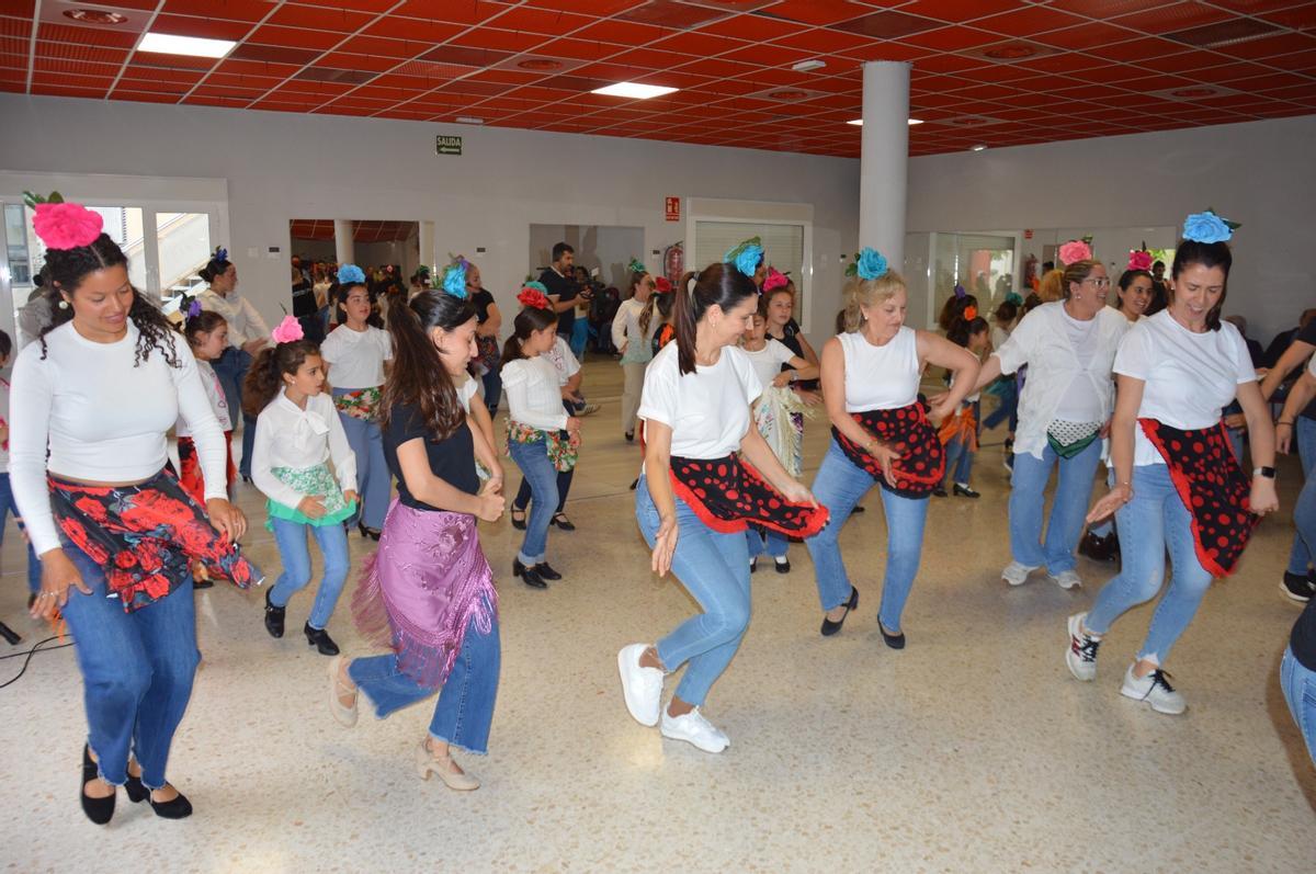 Flashmod por rumbas en el centro de ocio Las moreras