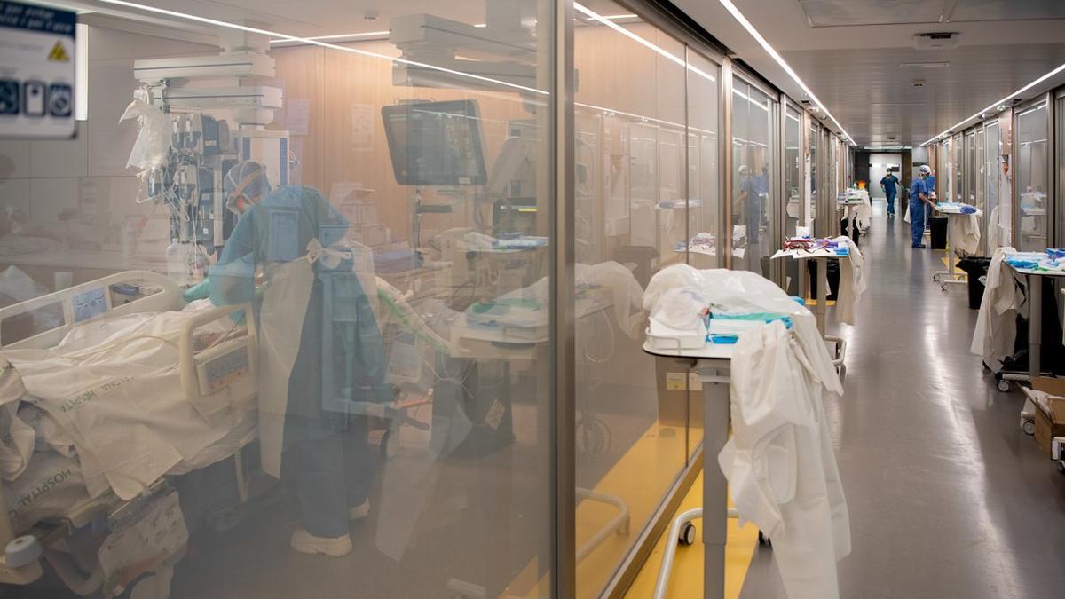 Imagen de un centro hospitalario de Barcelona, este caso el Clínic.
