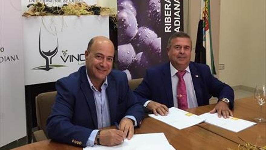 Nuevo acuerdo para la promoción de los vinos de la DO Ribera del Guadiana