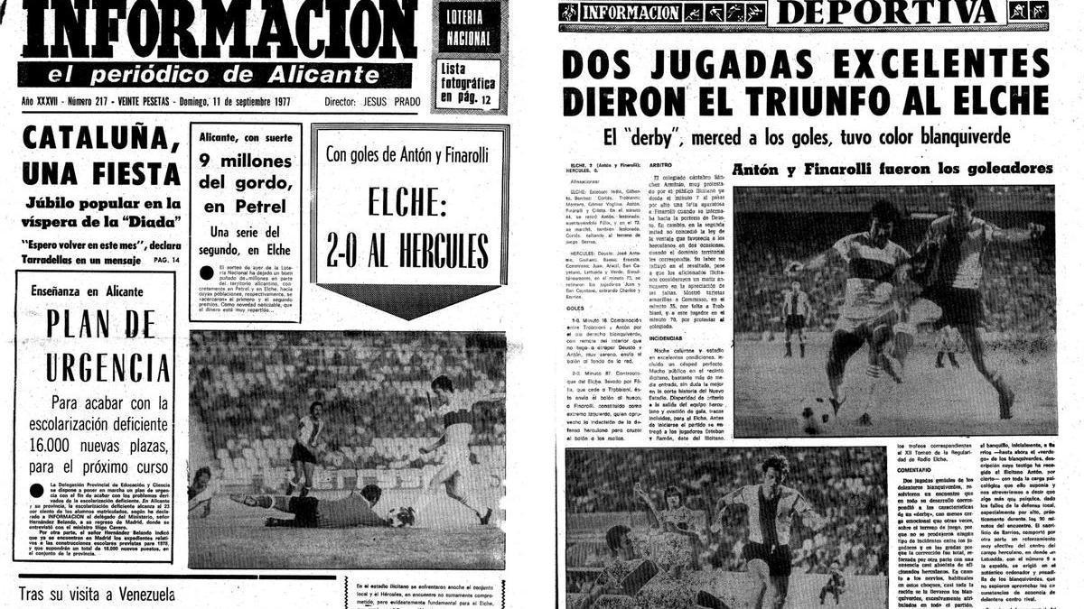 el Elche-Hércules que reunió a 22.000 personas en Primera