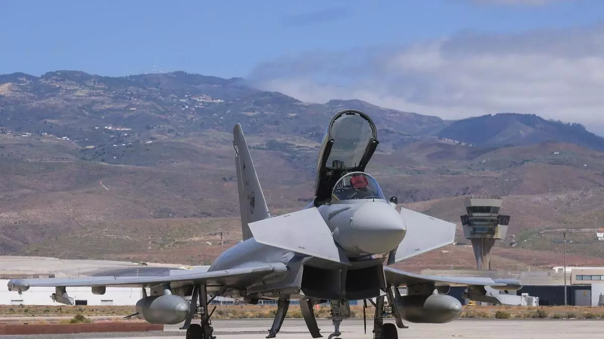Gando inicia una nueva etapa con la llegada de los Eurofighter y la retirada de los F-18 tras dos décadas de servicio en Canarias