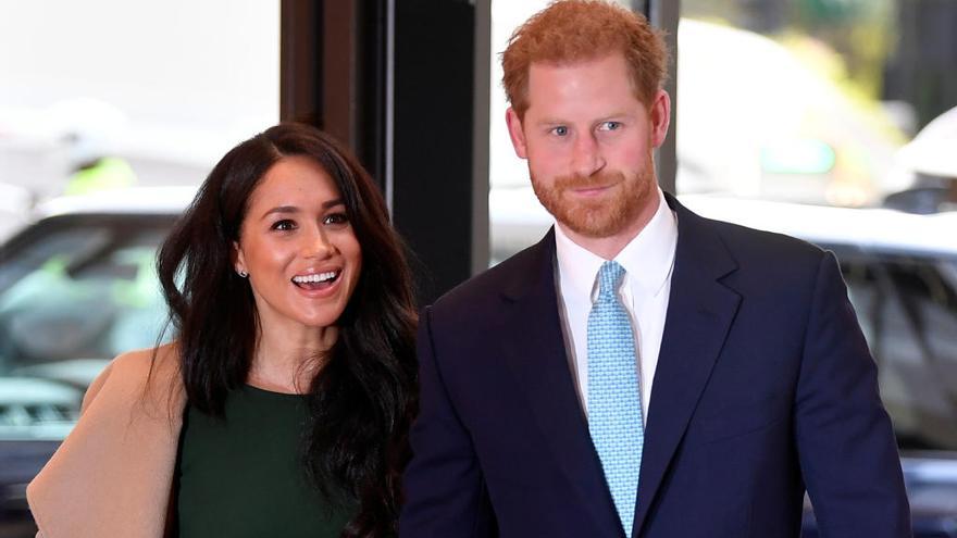 Meghan Markle y el príncipe Harry.