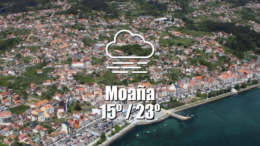 El tiempo en Moaña: previsión meteorológica para hoy, martes 14 de octubre