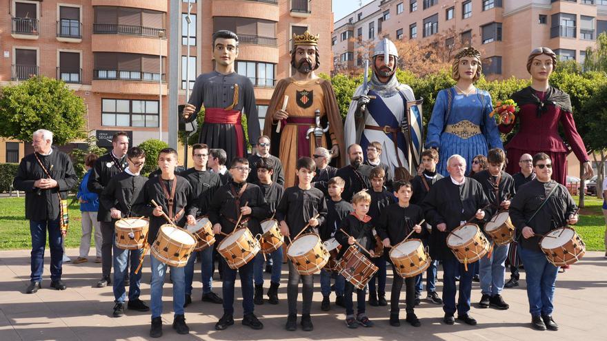 Las mejores imágenes del homenaje a Jaume I, que inicia los actos para celebrar los 750 años de Vila-real