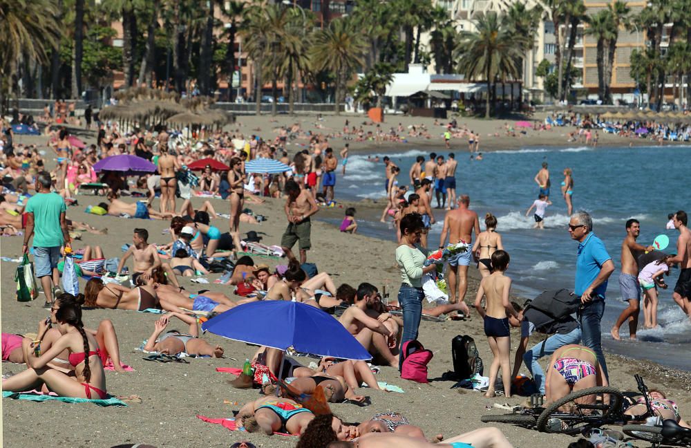 Abril en Málaga: como en verano