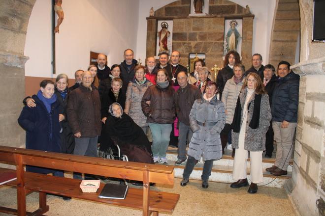 GALERÍA | El obispo de Astorga, en el corazón de La Culebra