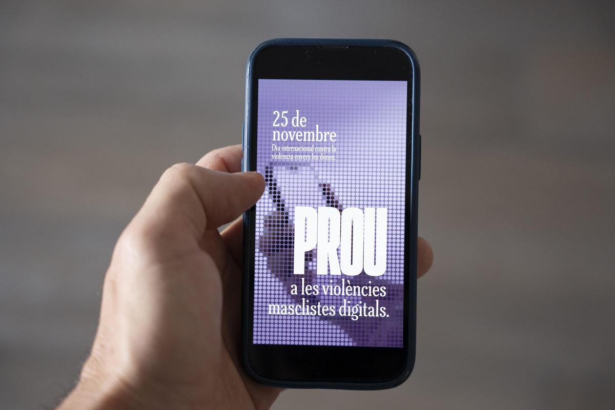 Barcelona commemora el 25N posant el focus en les violències digitals i en la construcció d’entorns en línia segurs