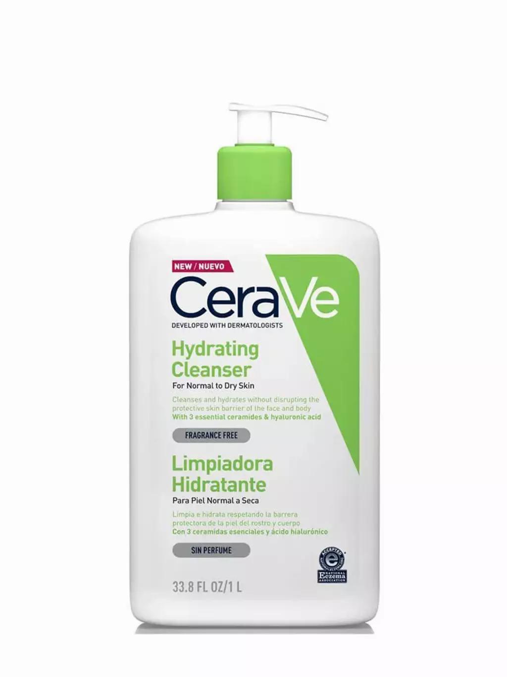 Cerave limpiadora hidratante corporal de Cerave (15,25 euros). 