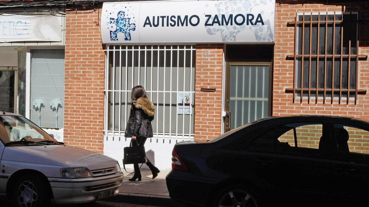 Local de Autismo Zamora en la capital.