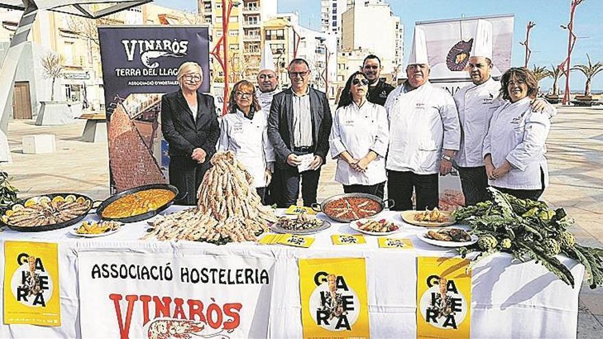 Ocho restaurantes de Vinaròs rinden culto a la galera con menús originales