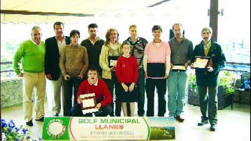 Los ganadores del torneo «Arcea Hoteles».