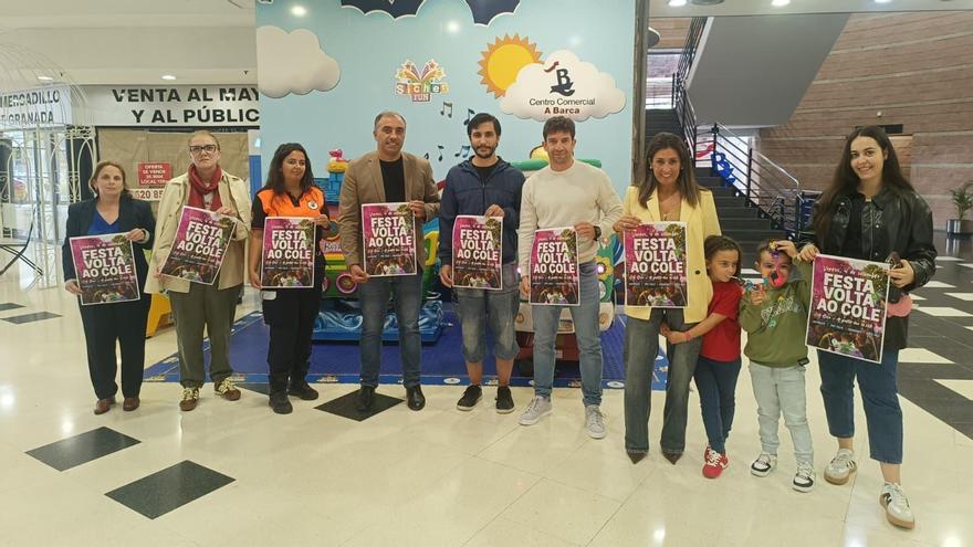 Presentación de la fiesta de vuelta al cole del Concello de Poio.