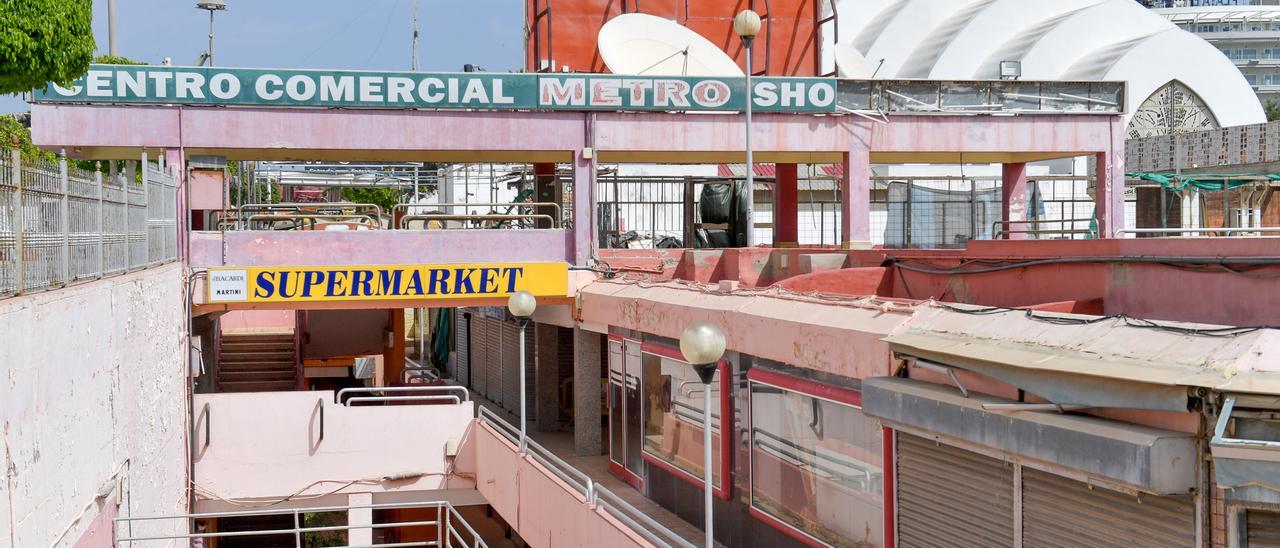 Estado en que se encuentra el Centro Comercial Metro de Playa del Inglés.