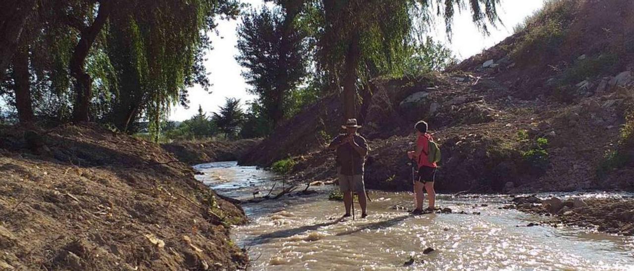 Imagen de un tramo del río donde se acometieron algunos trabajos.