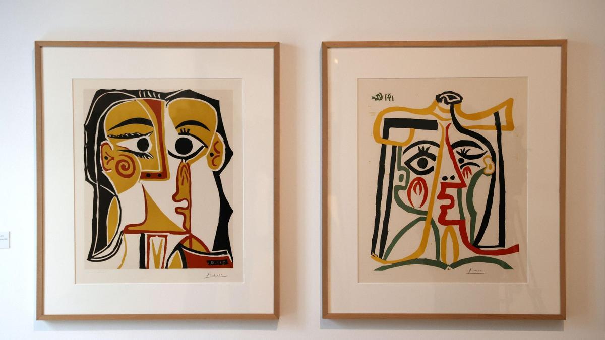 Dos obras de Picasso para la exposición 'Compromiso con el arte',