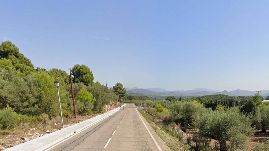 Vista general de la zona donde se produjo el accidente.