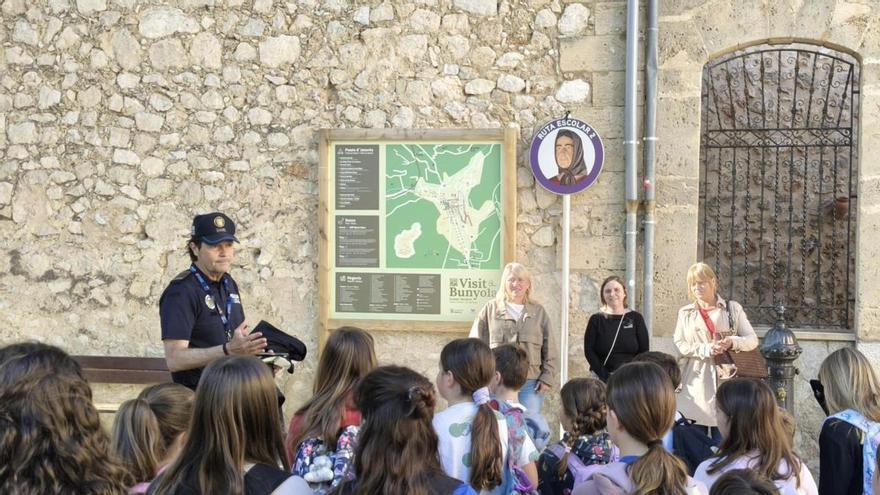 Unos 70 alumnos estrenan las nuevas rutas escolares seguras de Bunyola