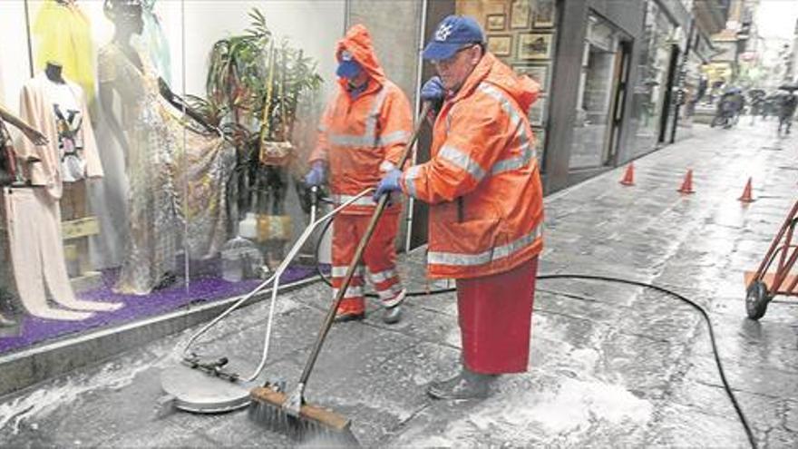 Todo listo para la Semana Santa de Cáceres