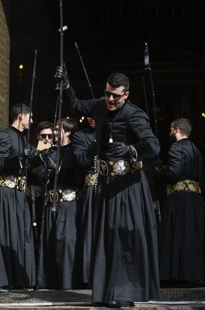 Viernes Santo en Sagunt. Subasta en la Ermita de la Sang.