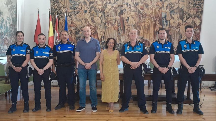 La Policía Local de Toro recibe a sus cuatro nuevos agentes y ya suma 14