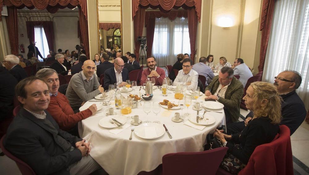 Desayuno con Begoña Carrasco en el Casino Antiguo de Castelló