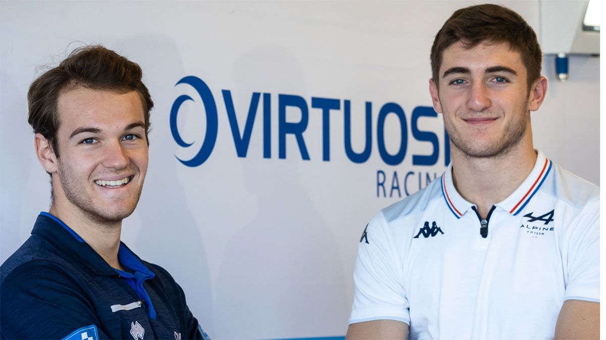 Cordel y Doohan , tandem en la F2 con Virtuosi Racing