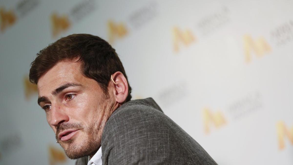 Iker Casillas fue comentarista de TVE en Catar.