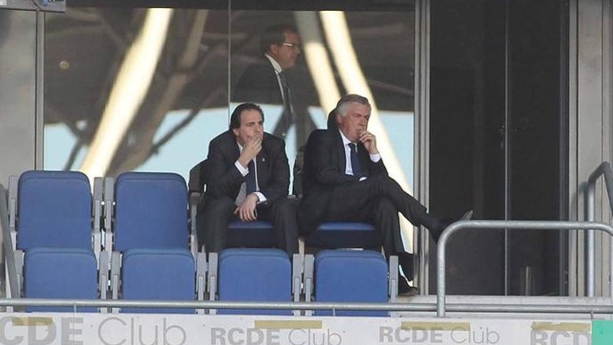 Carlo Ancelotti, en el Power8 Stadium