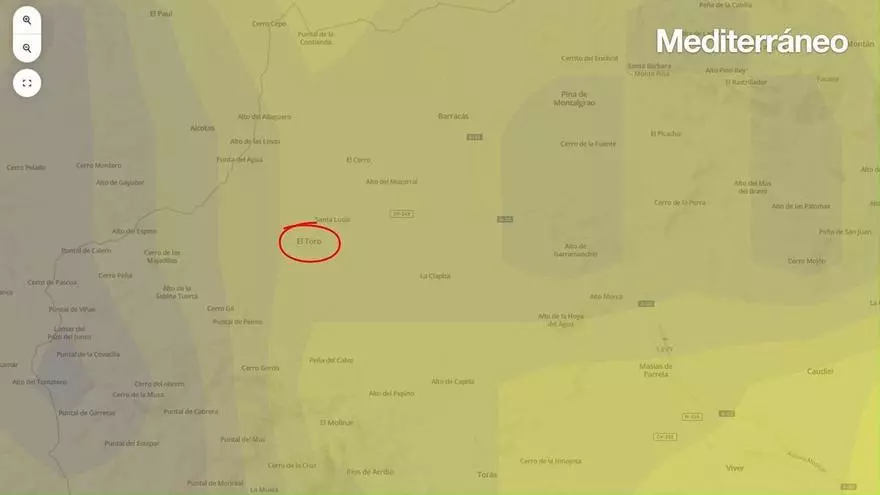 Invierno y primavera en un mismo día: el espectacular salto térmico de 22 grados en un pueblo de Castellón
