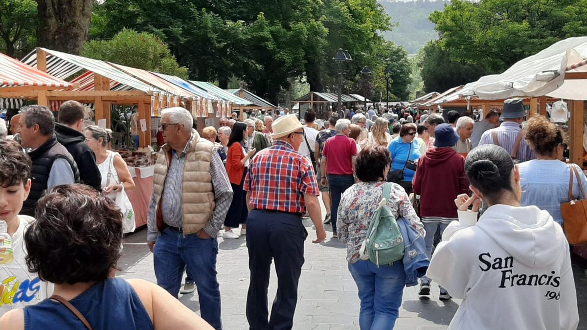 El Mercadón de Primavera y la segunda Flor de Grado, en imágenes