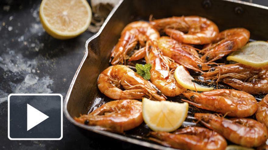 Tres recetas con gambas fáciles y baratas.